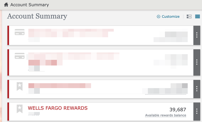 Wells Fargo Account Balance Wells Fargo Account Summary