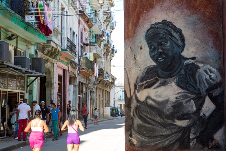 Havana, Cuba grafitti