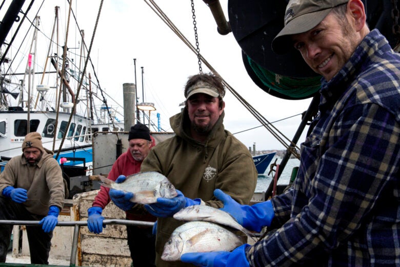Montauk fishing crew Donald T