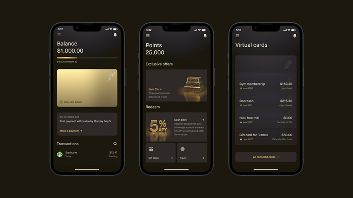 2. New Gold Card App Features Preview