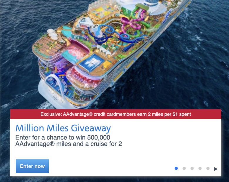 AA cruises giveaway