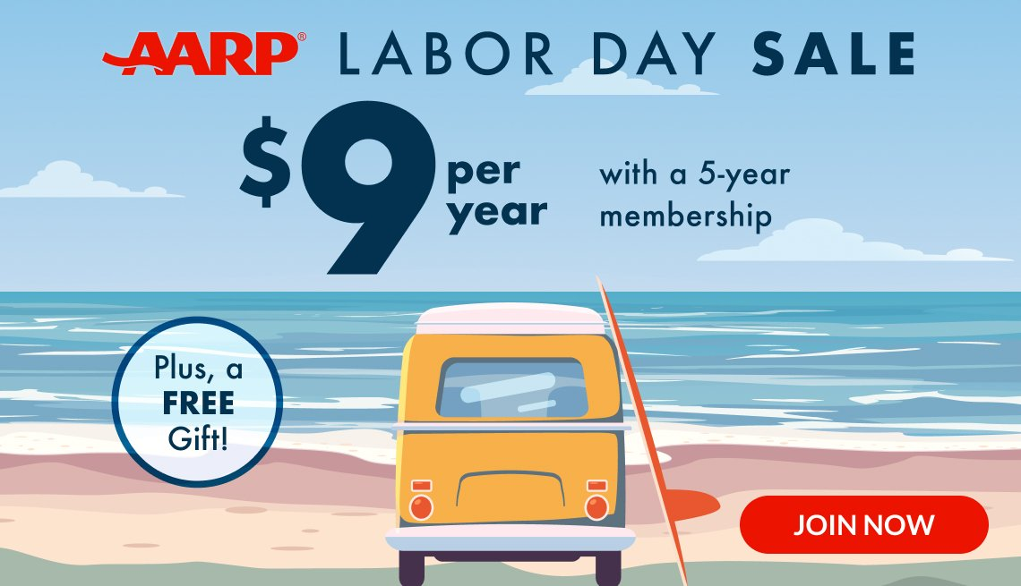 AARP Labor Day Sale