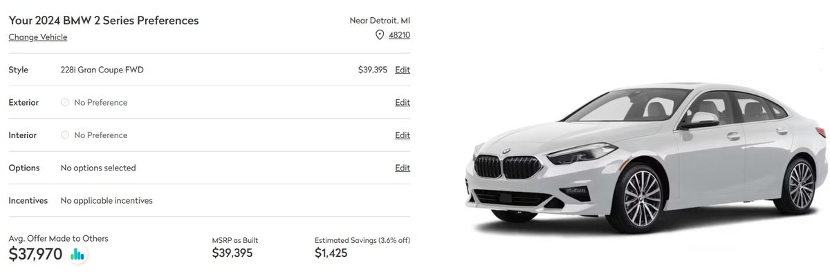 Amex Auto Purchasing Program Pricing