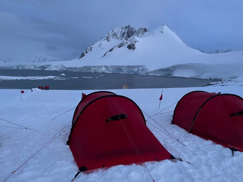 Antarctica Camping