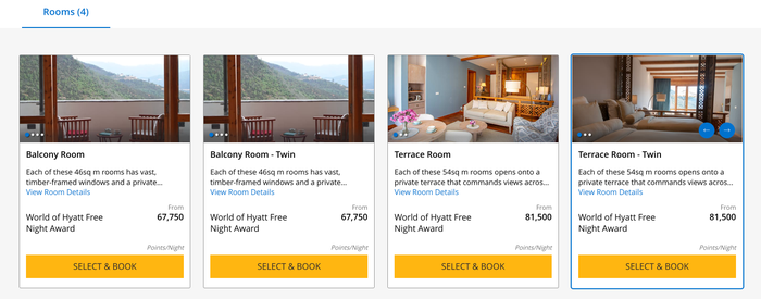 Book Bhutan Spirit Sanctuary with Hyatt points Book Bhutan Spirit Sanctuary with Hyatt points