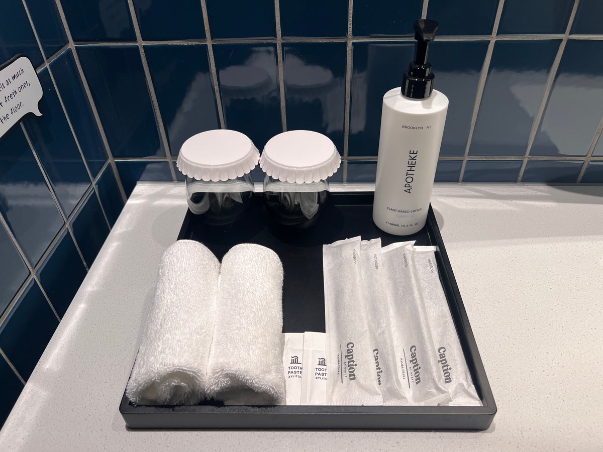 Caption by Hyatt Namba Osaka bathroom toiletries