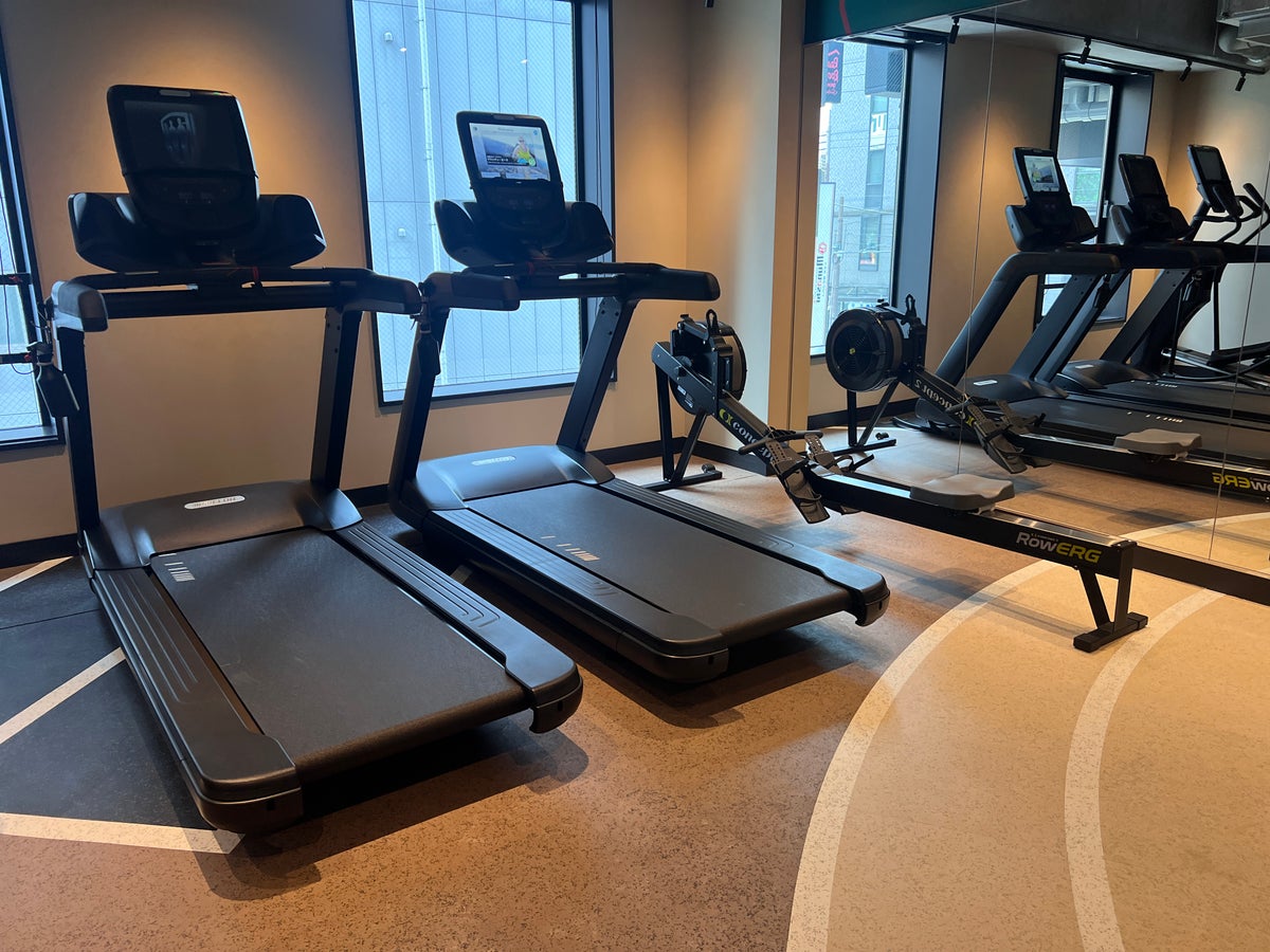 Caption by Hyatt Namba Osaka cardio machines