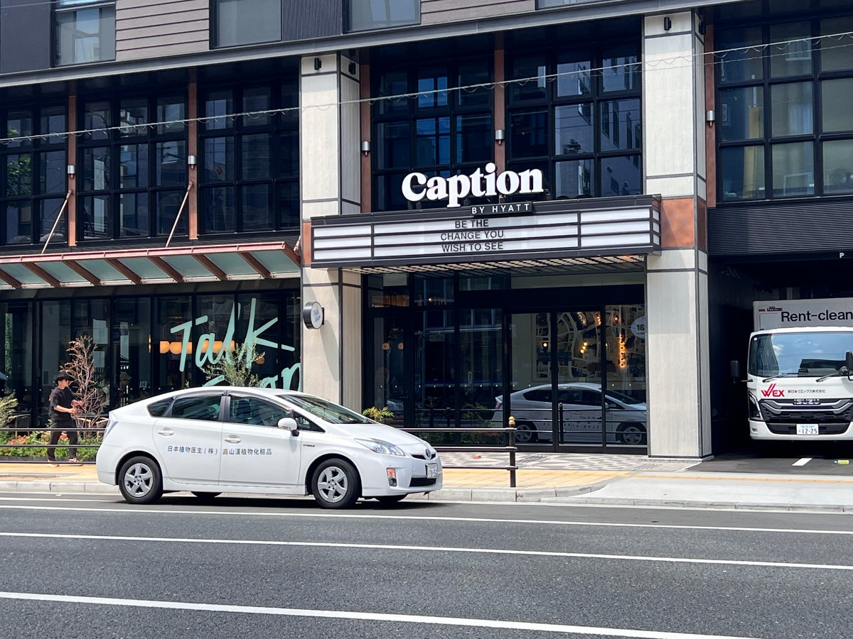 Caption by Hyatt Namba Osaka exterior sign