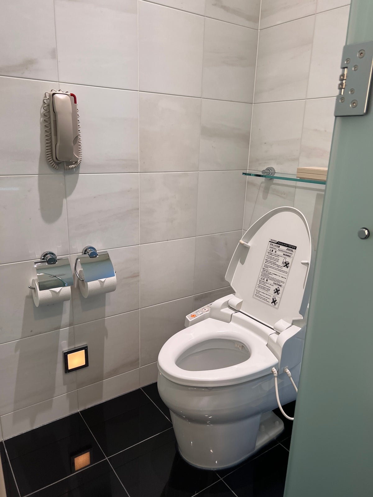 Conrad Tokyo bathroom toilet with bidet