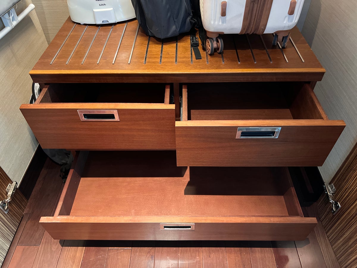 Conrad Tokyo closet storage dresser