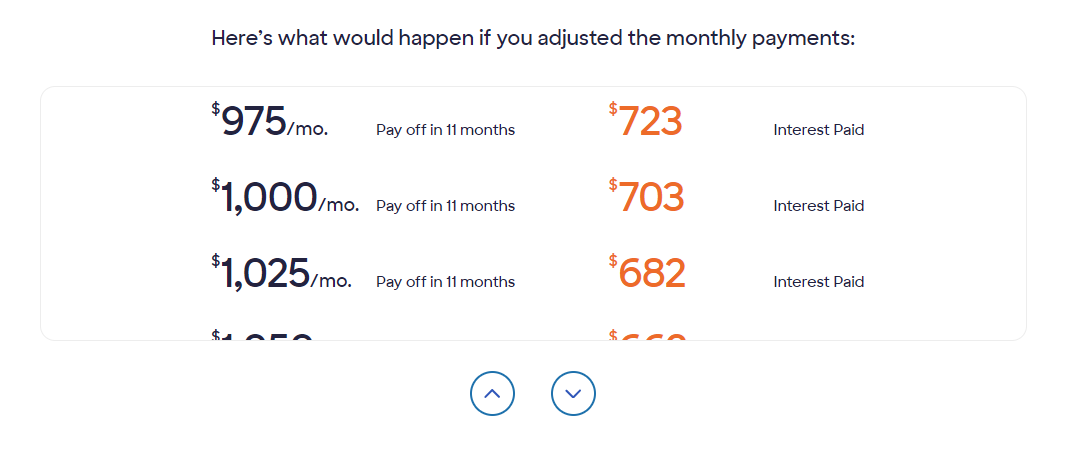 Discover credit card interest calculator additional amount calculations