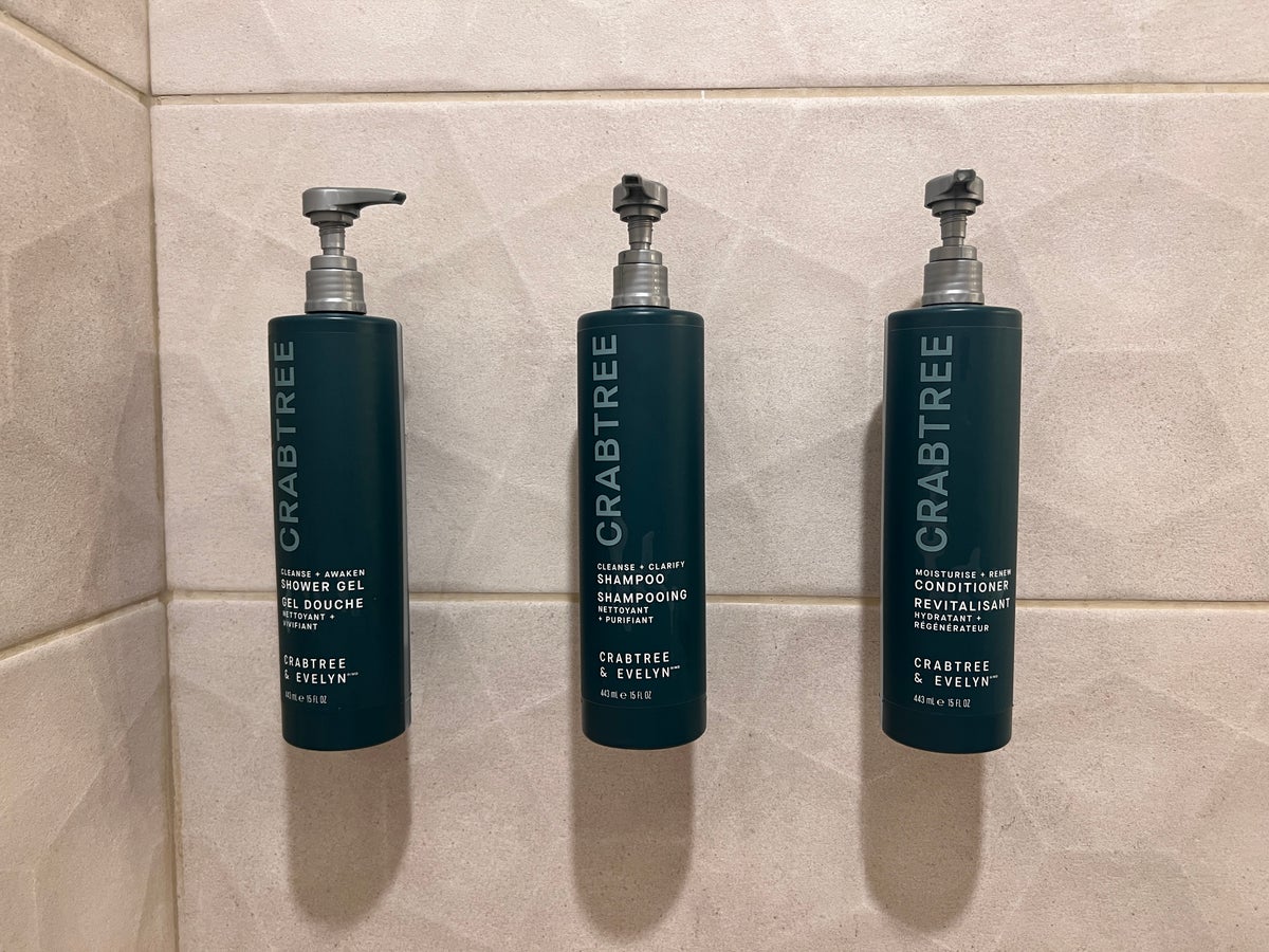 DoubleTree Fallsview Resort Spa by Hilton Niagara Falls bathroom toiletries