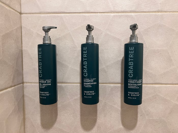 DoubleTree Fallsview Resort Spa by Hilton Niagara Falls bathroom toiletries DoubleTree Fallsview Resort Spa by Hilton Niagara Falls bathroom toiletries