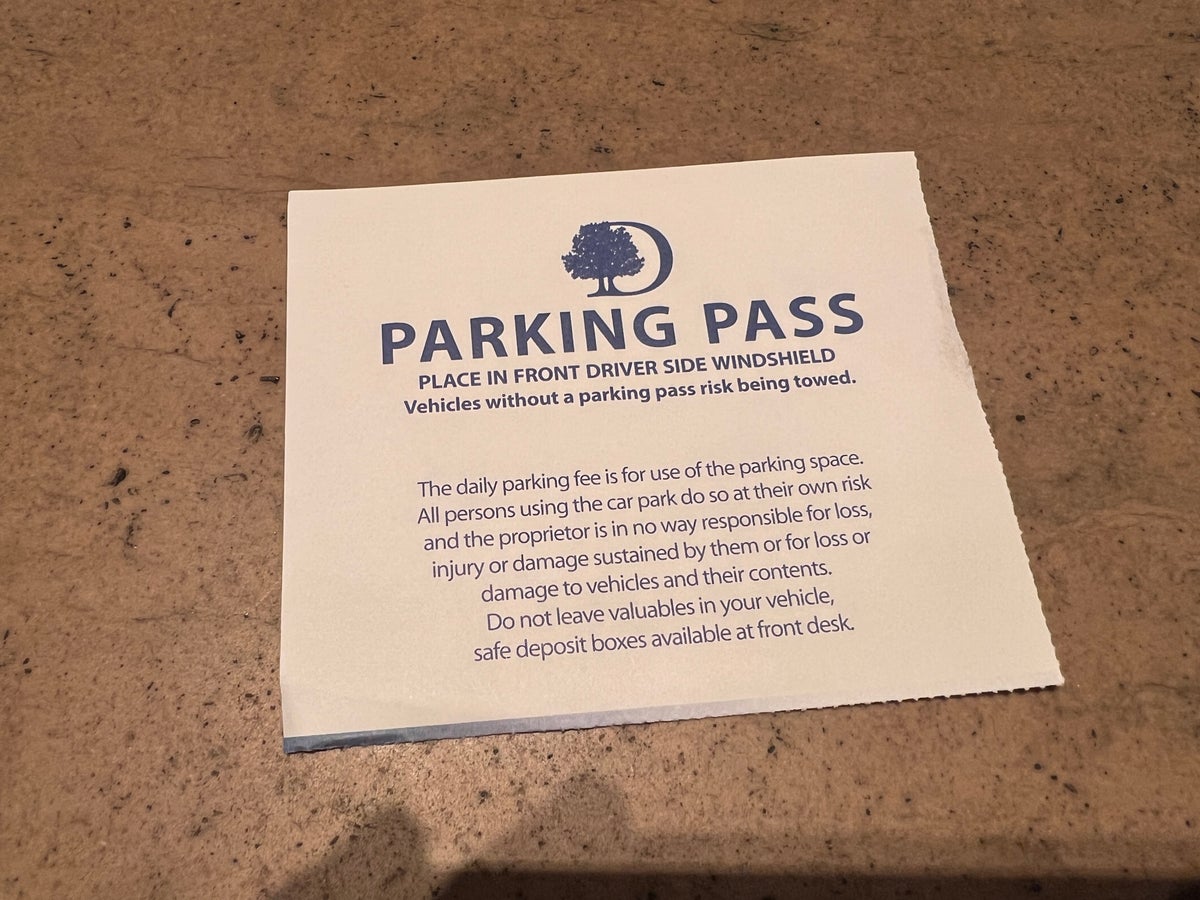 DoubleTree Fallsview Resort Spa by Hilton Niagara Falls parking pass