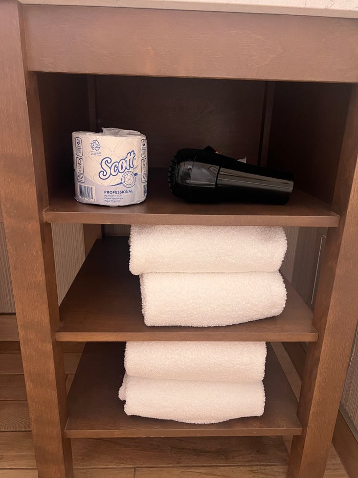 DoubleTree Fallsview Resort Spa by Hilton Niagara Falls under sink storage DoubleTree Fallsview Resort Spa by Hilton Niagara Falls under sink storage
