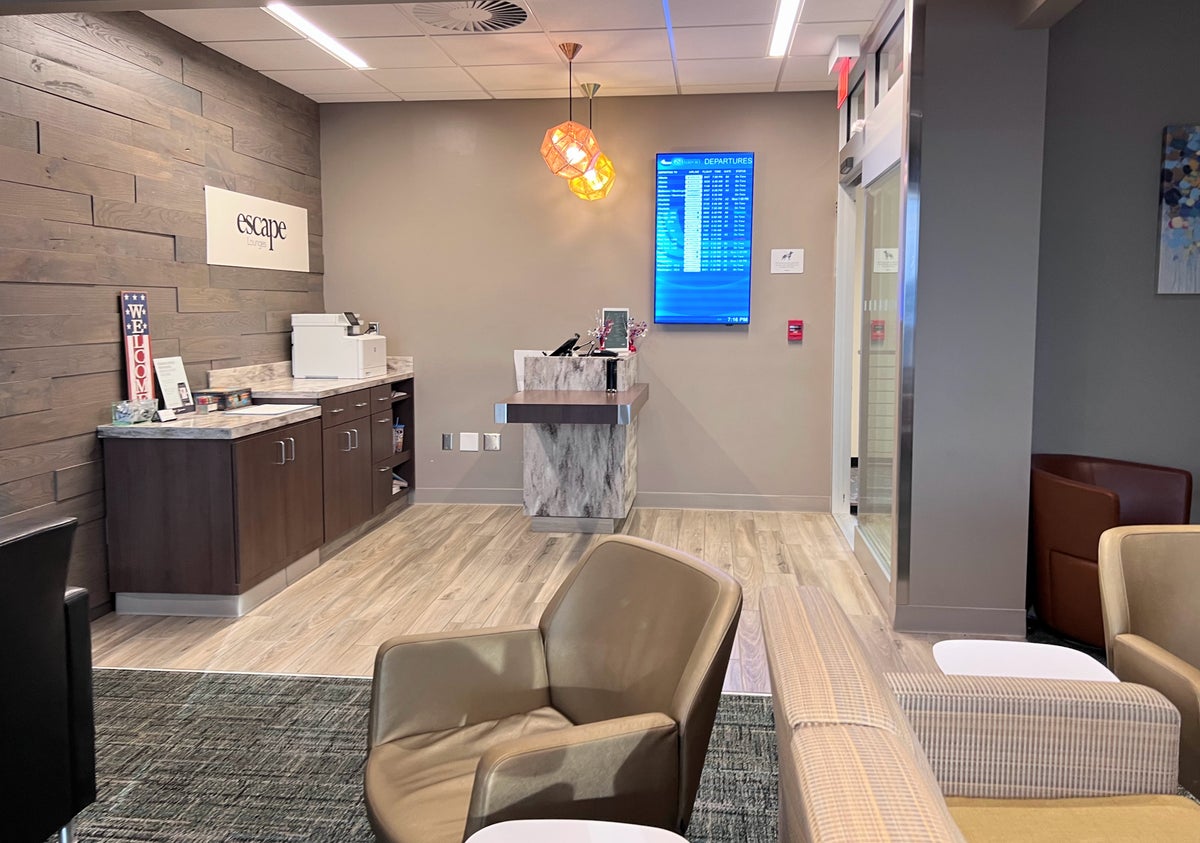 Escape Lounge at Greenville Airport