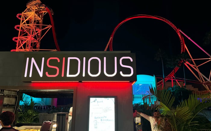 Insidious Rock It Rollercoaster Universal Halloween Horror Nights