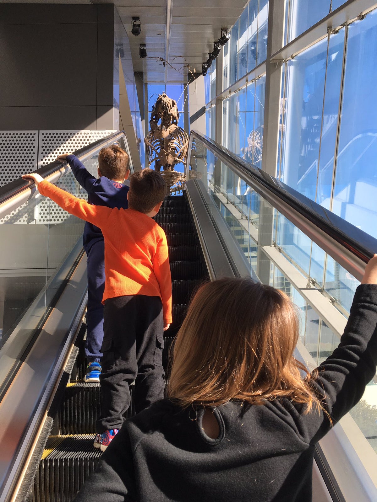 Kids at Perot Museum