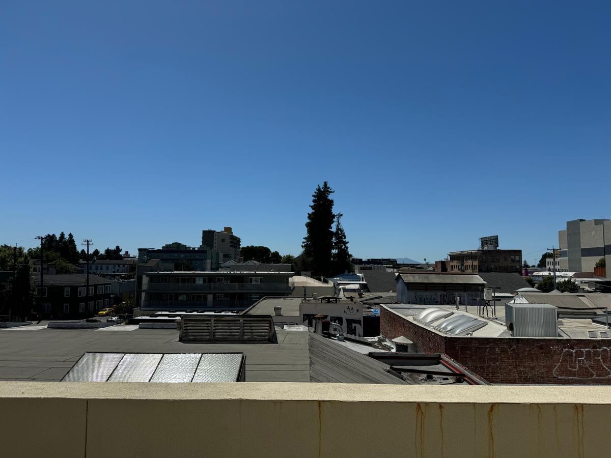 Kissel Uptown Oakland balcony view