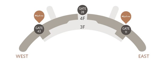Matina Lounge ICN map Matina Lounge ICN map