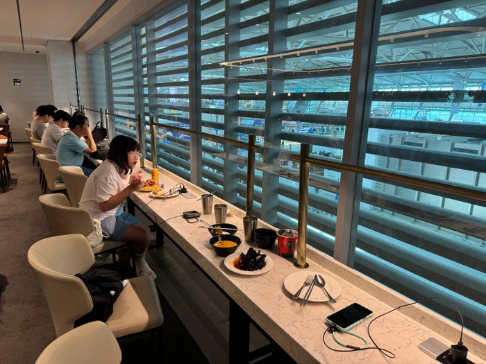 Matina Lounge ICN terminal view Matina Lounge ICN terminal view