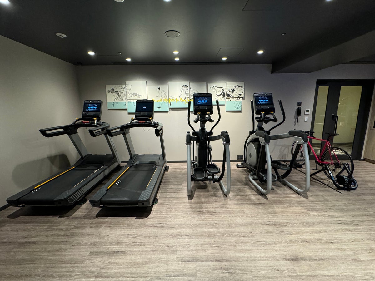 Moxy Kyoto fitness center cardio