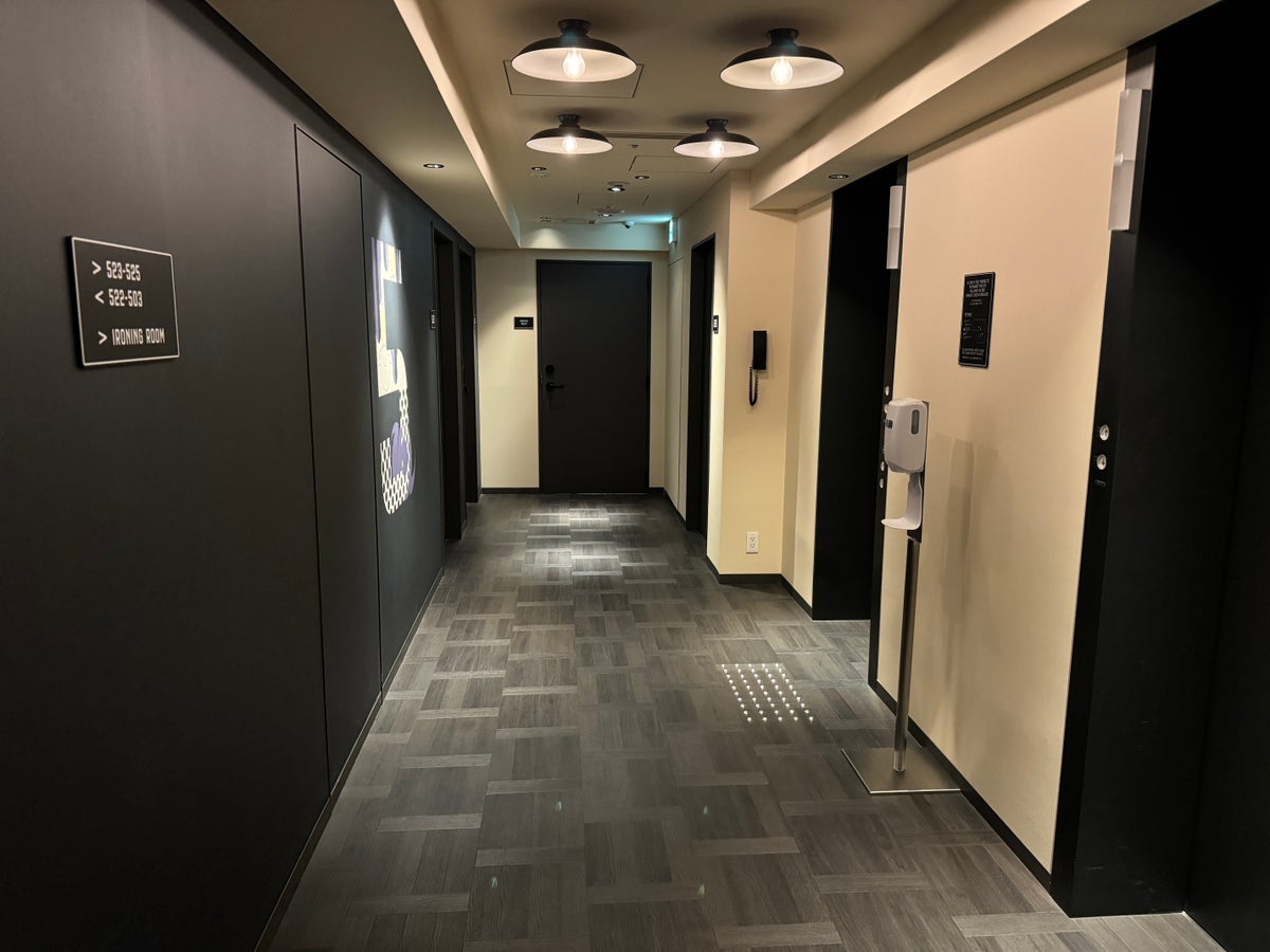 Moxy Kyoto floor 5 elevators