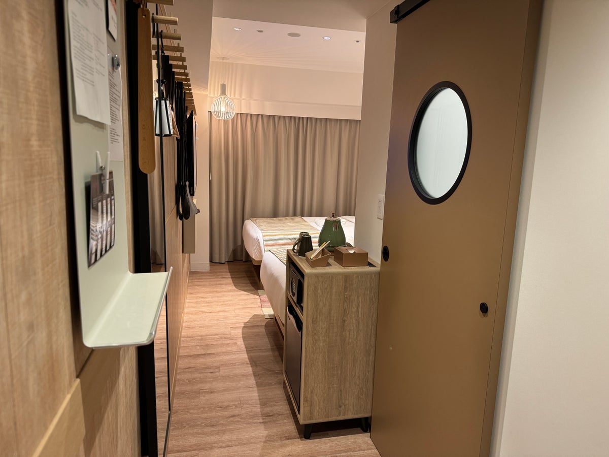 Moxy Kyoto room from entry