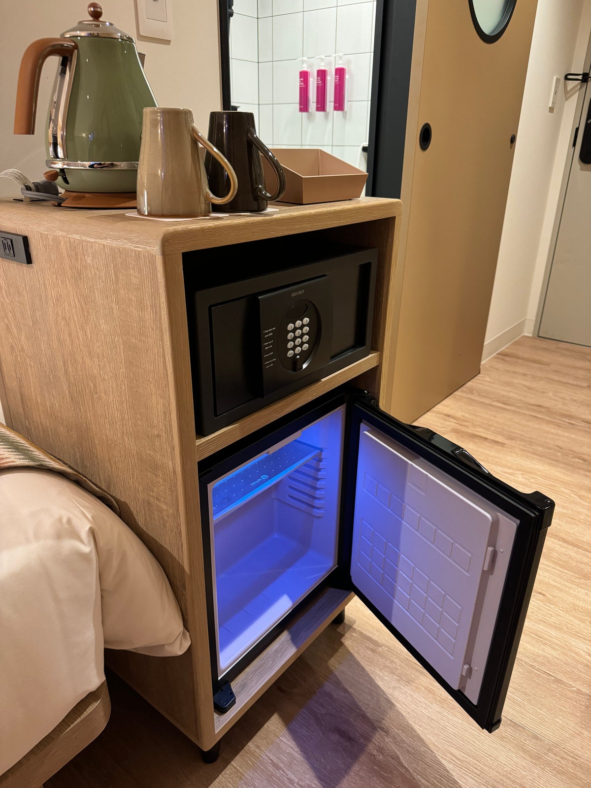 Moxy Kyoto room minifridge