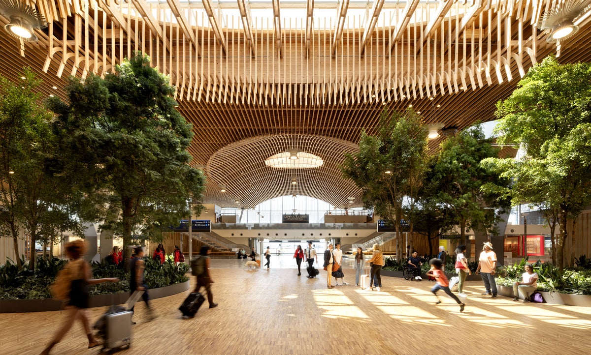 Portland International Airport Opens Brand-New Terminal