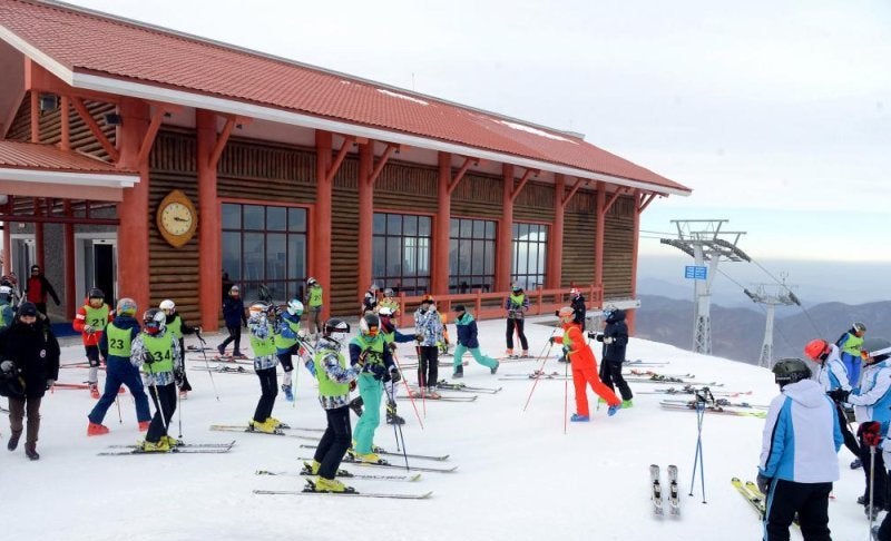 North Korea ski resort Masikryong