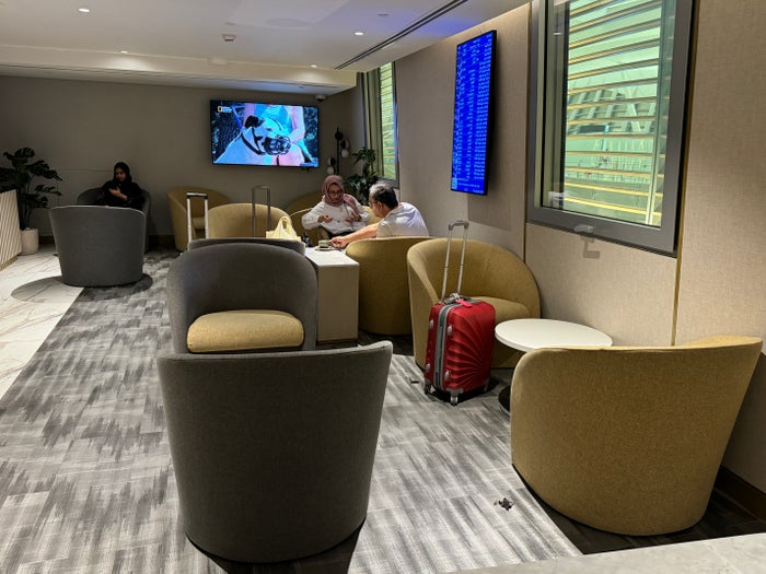 Pearl Lounge AUH private area Pearl Lounge AUH private area