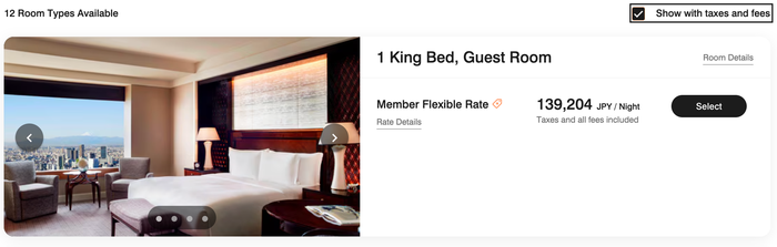Ritz Carlton Tokyo 1 King Bed Room Ritz Carlton Tokyo 1 King Bed Room