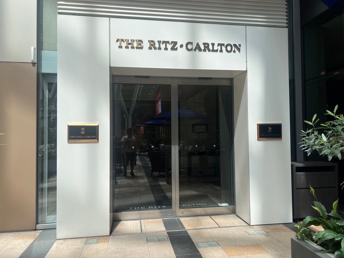 Ritz Carlton Tokyo entrance