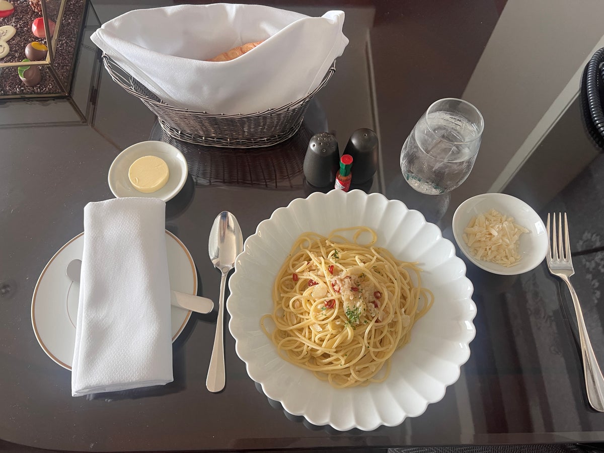 Ritz Carlton Tokyo pasta