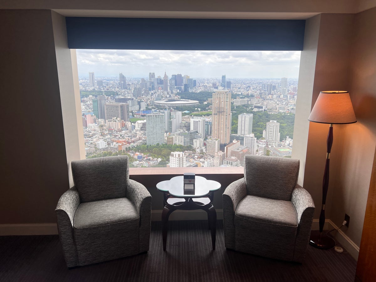 Ritz Carlton Tokyo room sofas