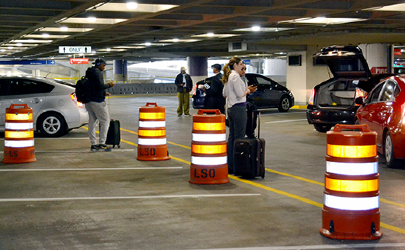 Seattle Airport Waiting for Uber