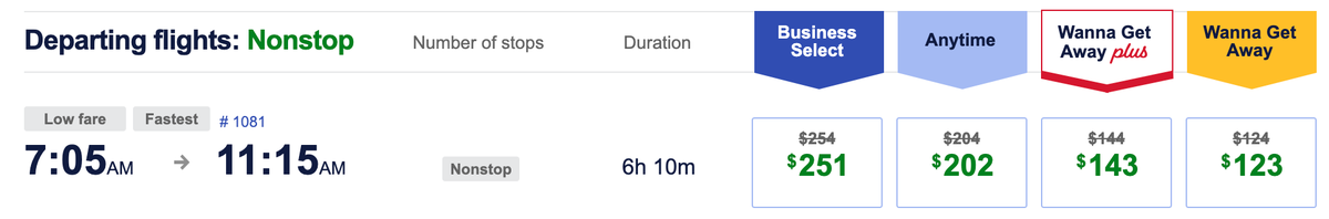 Southwest BEACHES promo LAX HNL