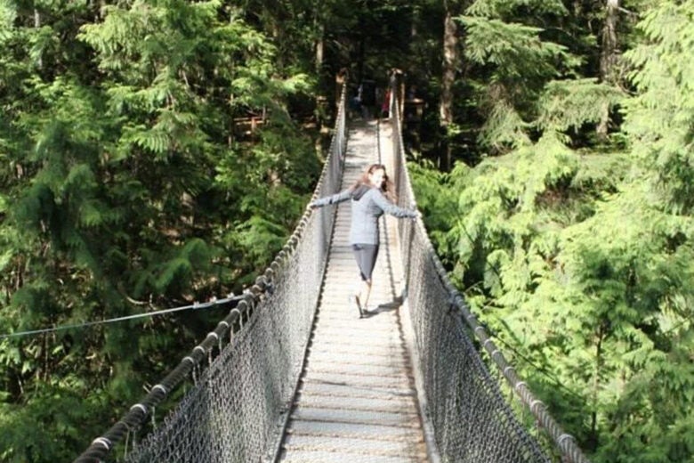 Suspension Bridge in Vancouver Canada