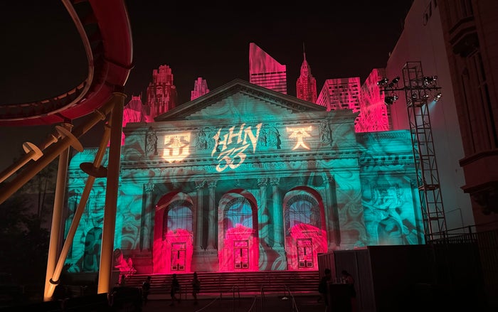 Universal Halloween Horror Nights lights