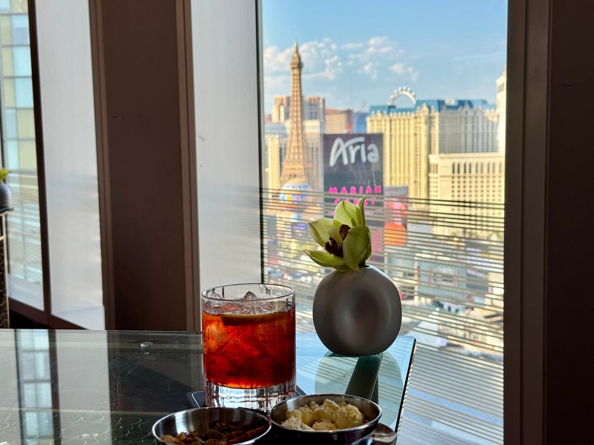 Waldorf Astoria Las Vegas Hotel Bar Negroni