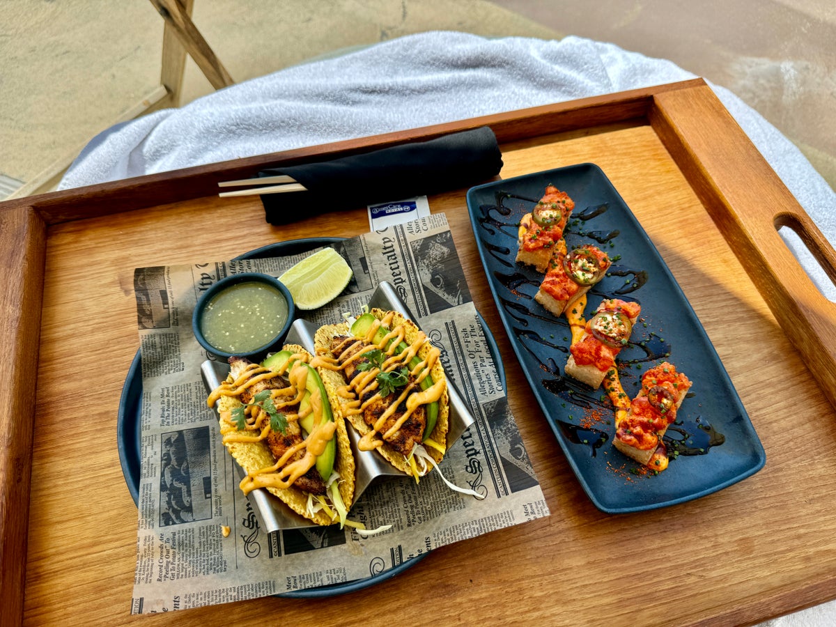 Waldorf Astoria Las Vegas Poolside Lunch