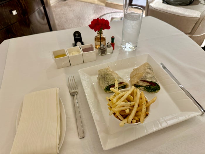 Waldorf Astoria Las Vegas Room Service Meal Waldorf Astoria Las Vegas Room Service Meal