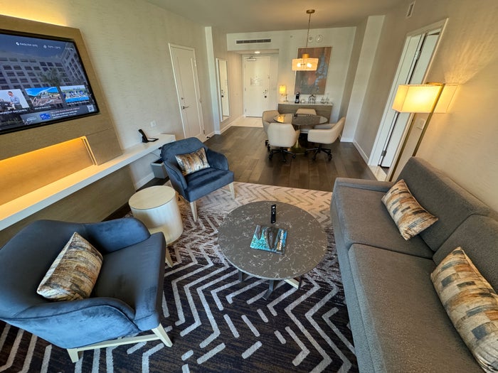 Westin Anaheim Suite Living Room Westin Anaheim Suite Living Room
