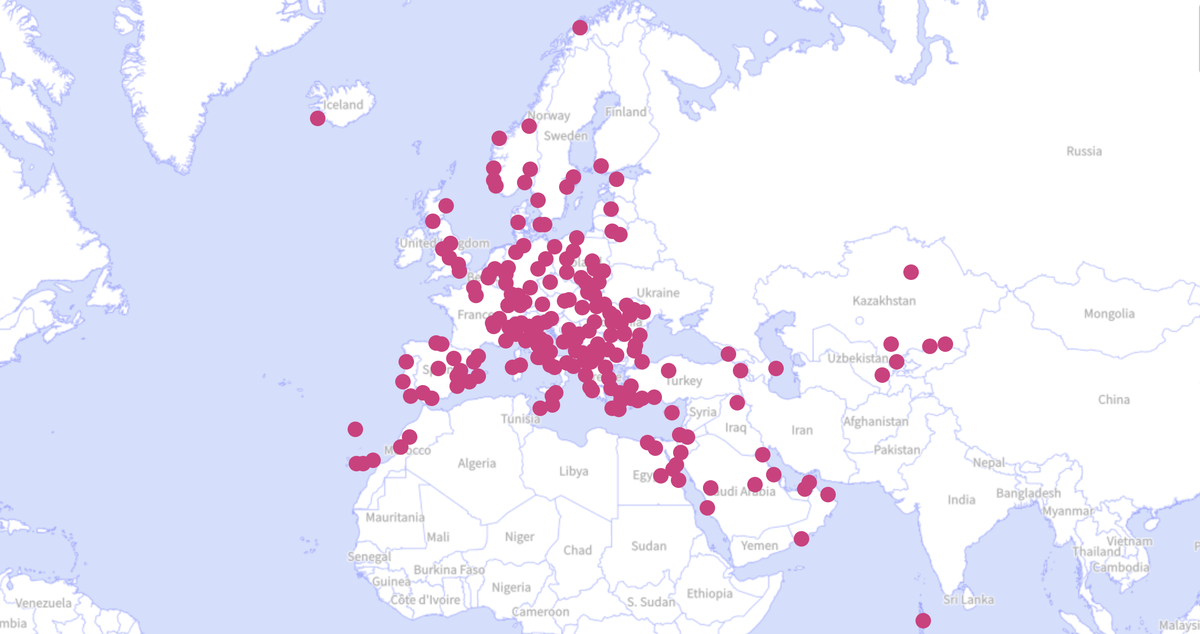 Wizz Air Map