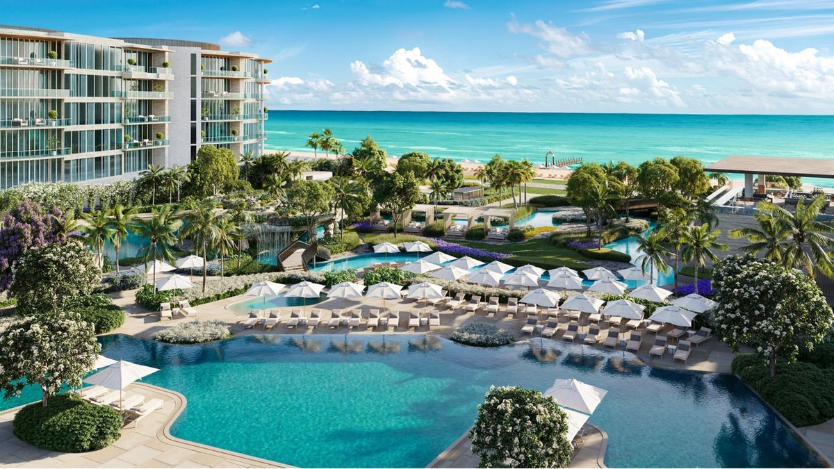 St. Regis Longboat Key view over pool