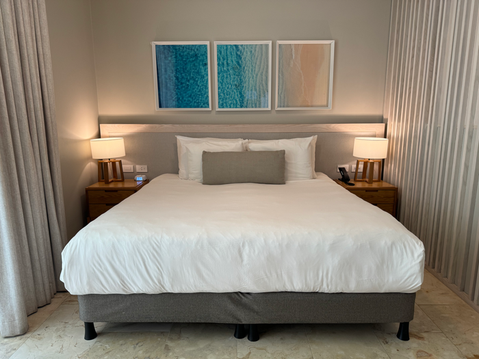 Alaia Belize Autograph Collection Resort View Vista Suite bedroom