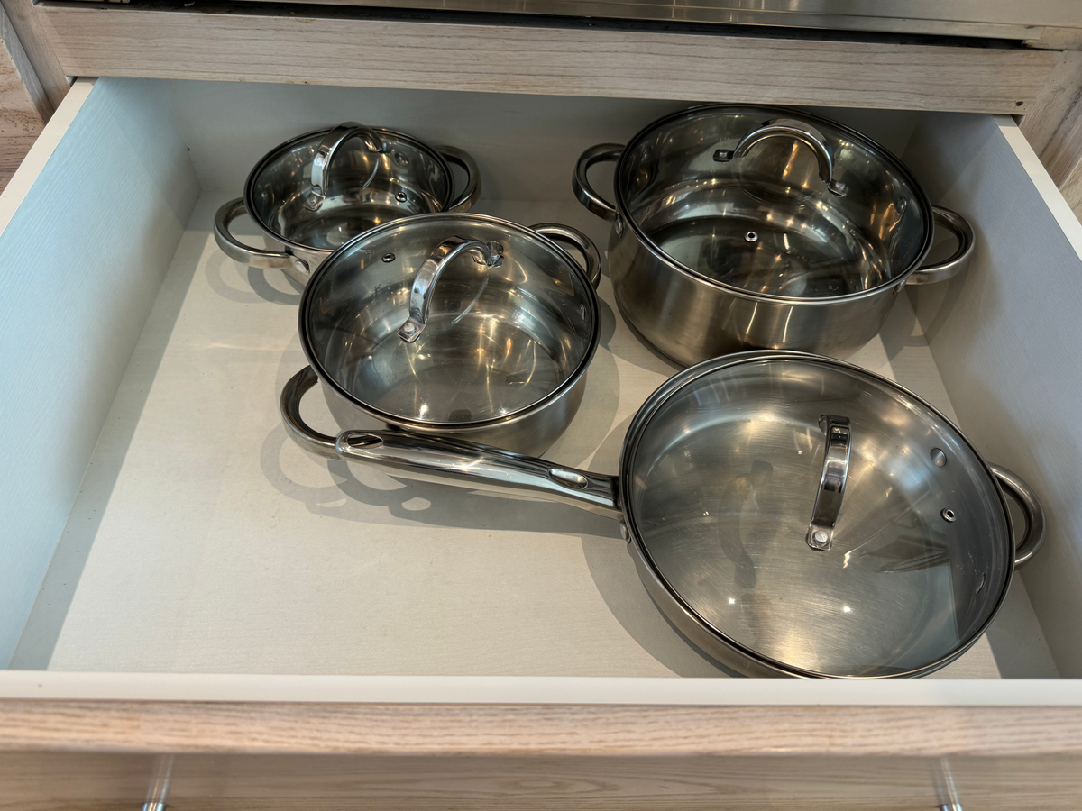 Alaia Belize Autograph Collection Resort View Vista Suite kitchen pots pans