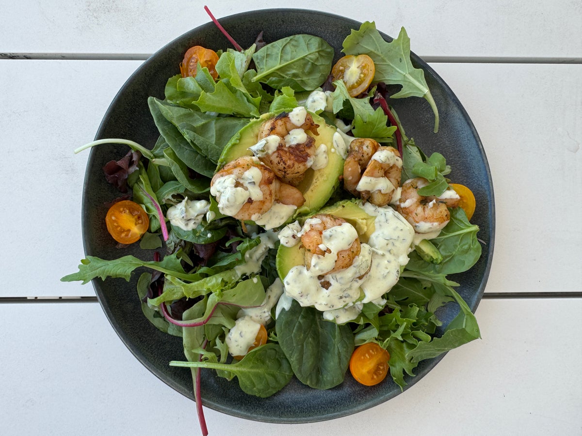 Bakers Cay Dry Rocks Shrimp Avocado Salad