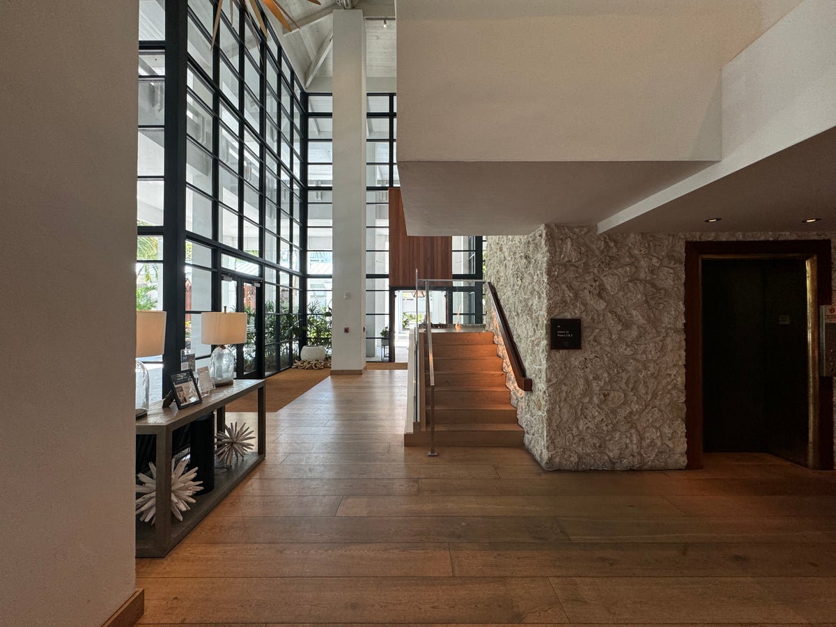 Bakers Cay Lobby Entrance and Stairs